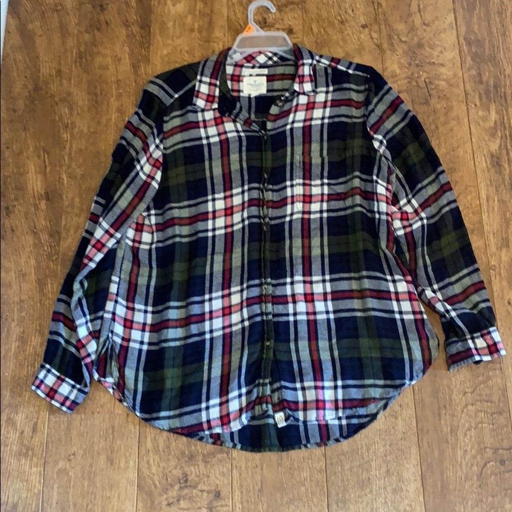 Plaid long sleeve